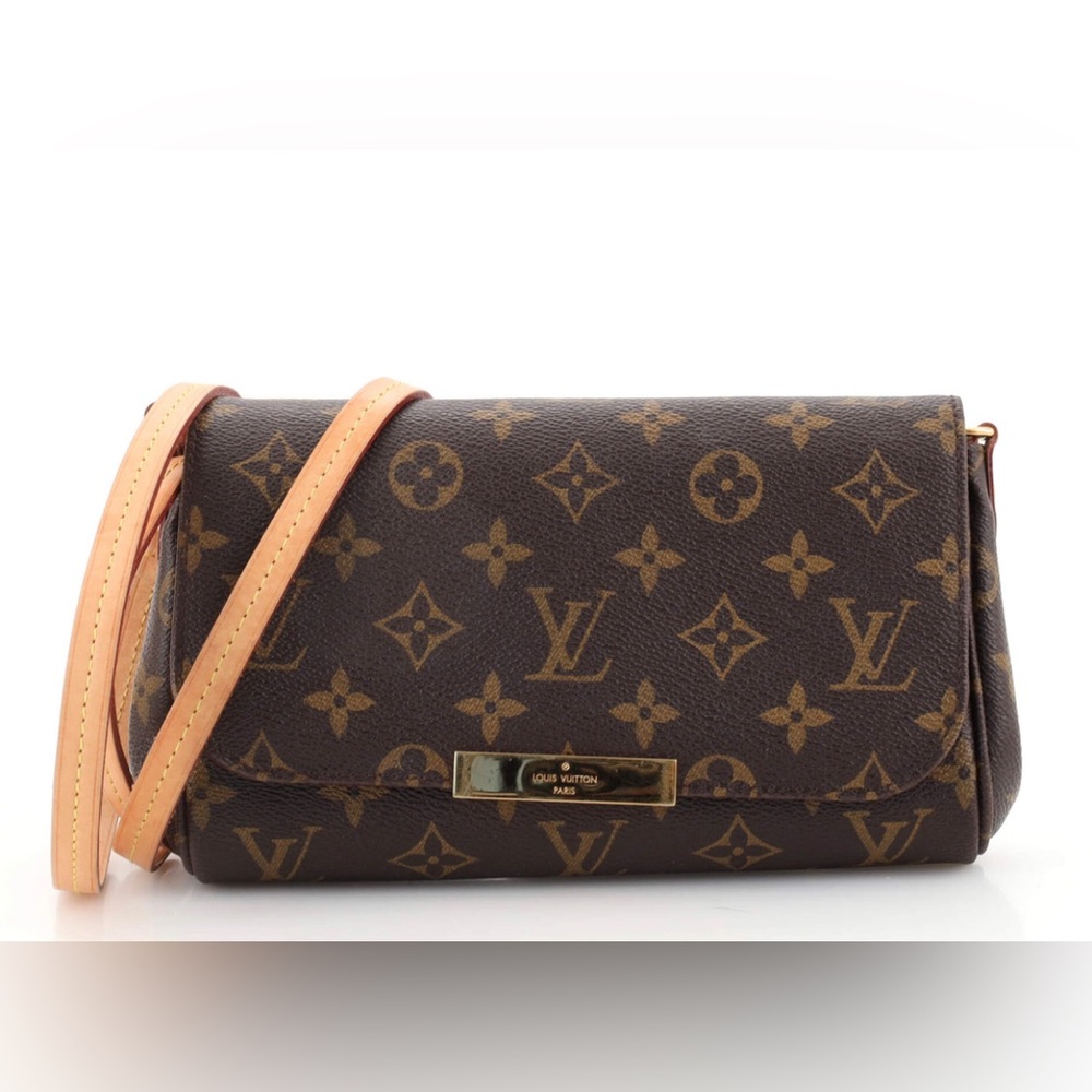 Final discount Authenticated Louis Vuitton Favorite Handbag Monogram Canvas PM